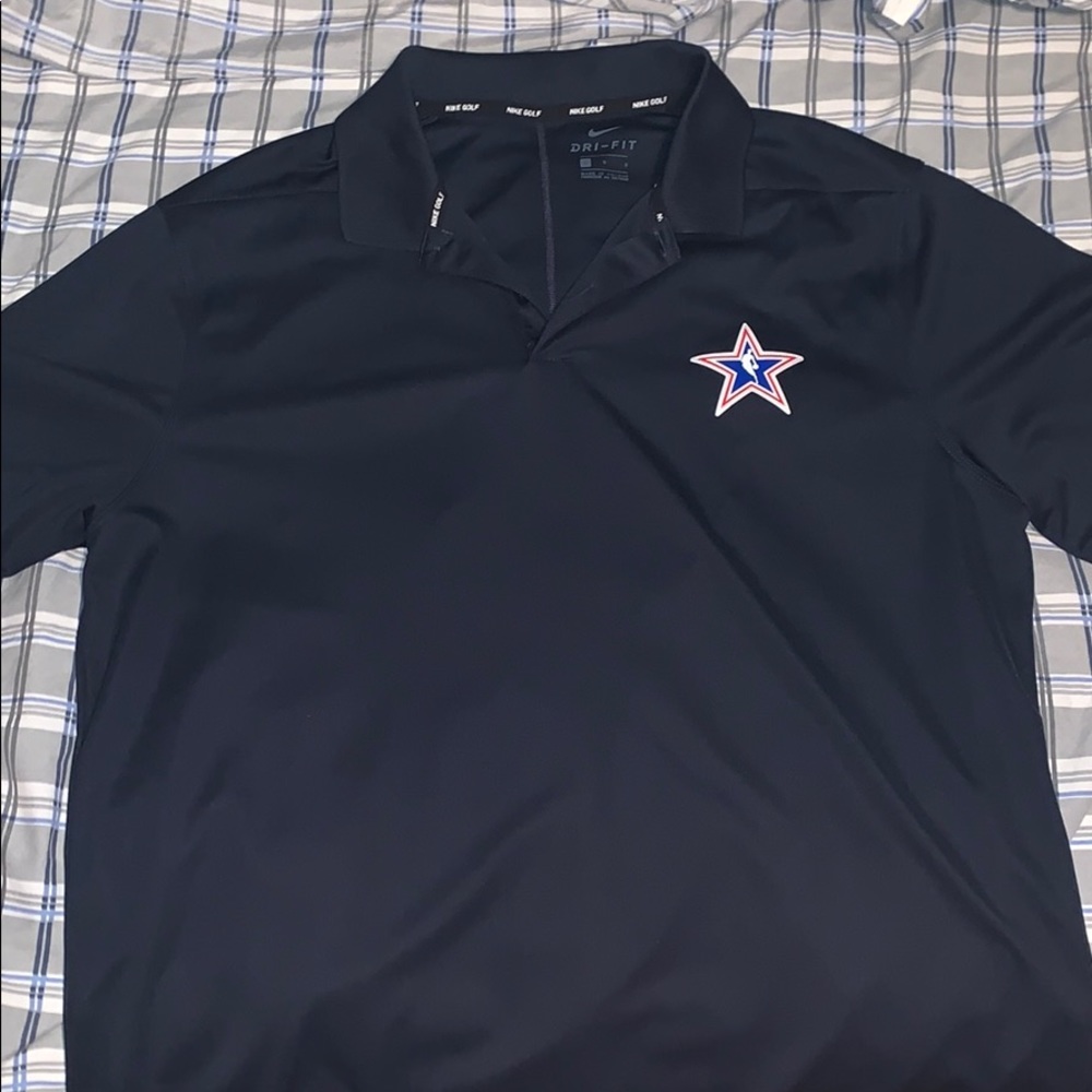NBA 2020 all star game Nike Dri-Fit golf polo